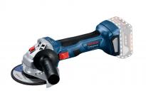 Акумулаторен безчетков ъглошлайф Bosch blue GWS 180 solo