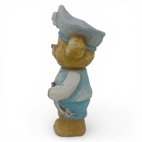 Градинска фигура мече пират, снимка 3 - Фигури