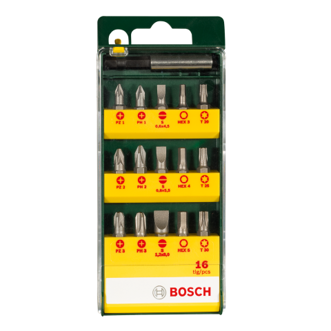 Комплект битове Bosch 15 бр. - Битове