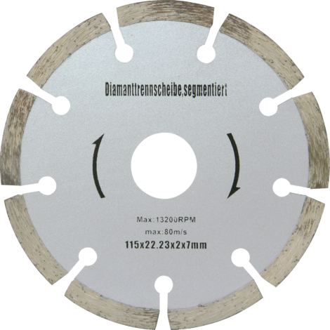 Диамантен диск 115 / 2мм - Диамантени дискове
