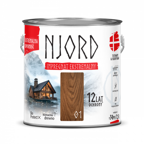 NJORD Байц 2.5л цвят 01 - Импрегнатори за дърво