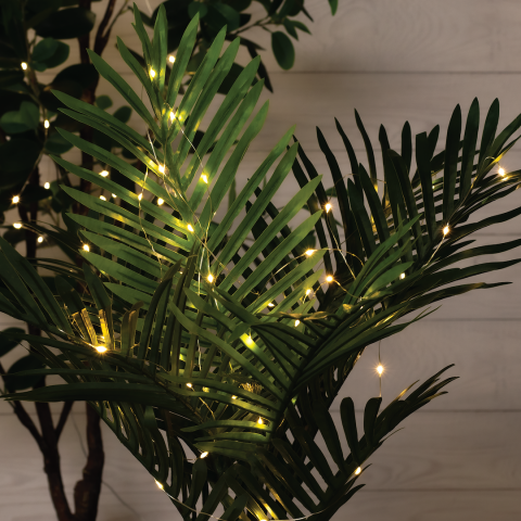 Соларна LED гирлянда Mic 15m 150LED, снимка 2 - Соларни лампи