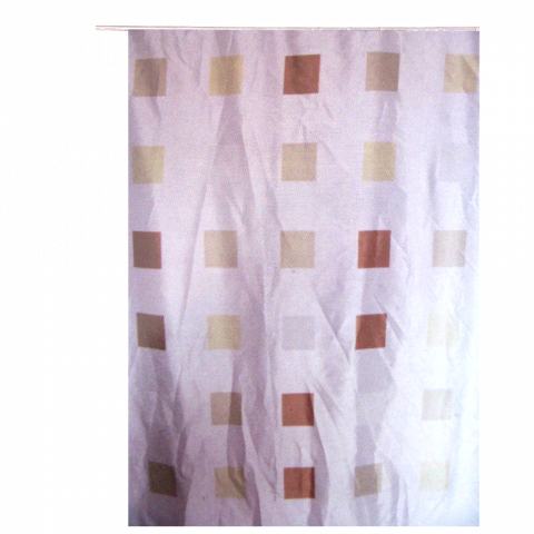 Завеса за баня 180х200, щампа - Текстилни завеси