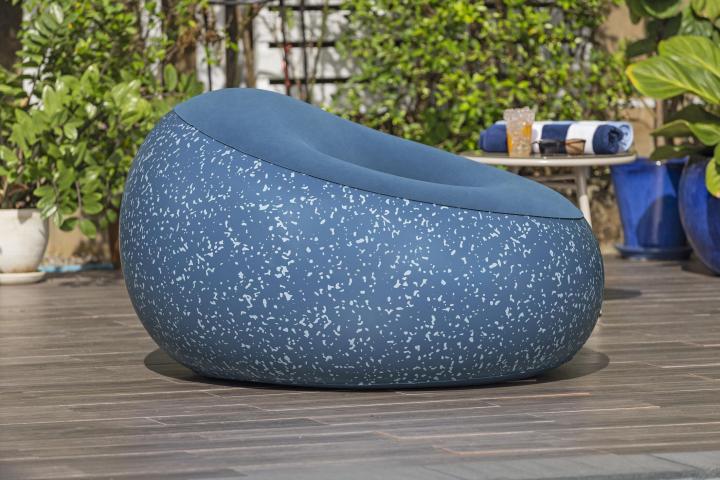 Надуваемо кресло Bestway синьо, снимка 3 - Шалтета и матраци