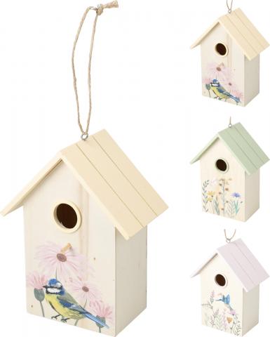 Дървена къщичка за птици 116х10х21 см - Аксесоари
