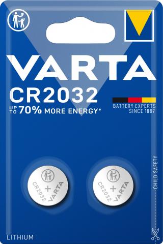 Батерии VARTA CR 2032 2 бр. - Батерии тип 
