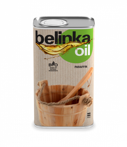 Парафиново масло за сауни Belinka Oil Paraffin 0.5л - Масла за дърво