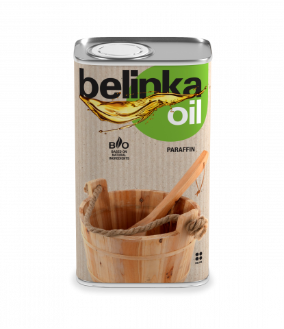 Парафиново масло за сауни Belinka Oil Paraffin 0.5 л - Масла за дърво