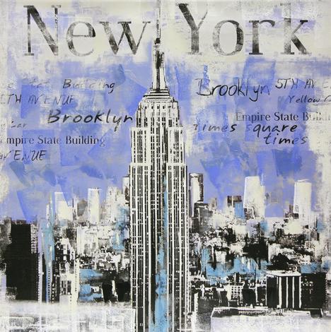 Карт.канвас 80x80 Ню Йорк - Картини и рамки