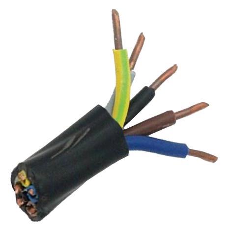 Кабел СВТ-с 5x1мм2 черен - Инсталационни кабели и проводници