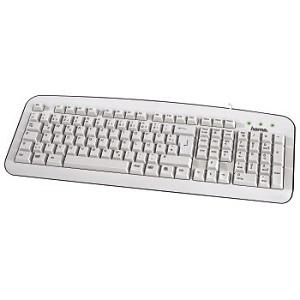 Клавиатура   К210, бяла, USB HAMA - Аксесоари за компютри и периферия