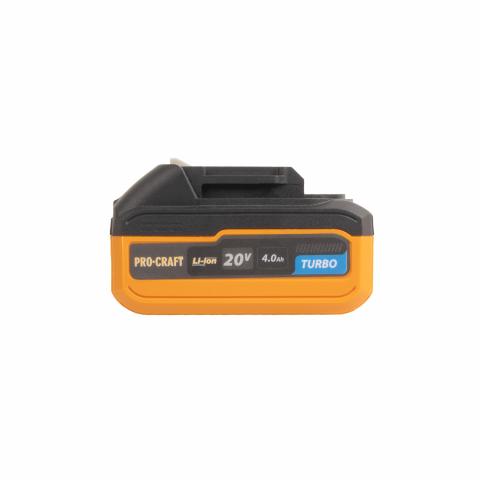 Акумулаторна батерия Procraft Turbo 20V 4Ah, снимка 4 - Батерии и зарядни устройства