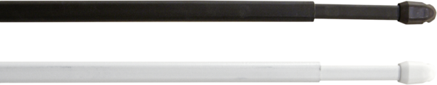 Корниз телескопичен 40 см бяло - Метални корнизи