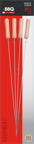 Шишове за барбекю 4 броя, 40см - Прибори за гриловане