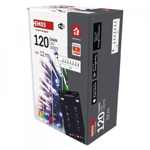 GoSmart LED коледна верига, 12м, снимка 2 - Светеща верига