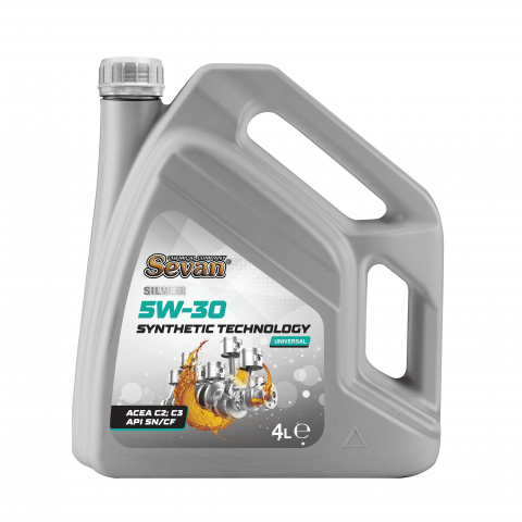 Моторно масло SEVAN SILVER 5W30 4 L - Моторни масла за бензинови двигатели