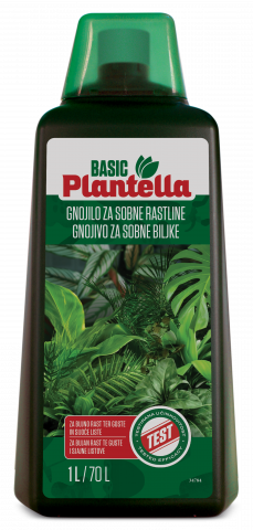 Течен тор Plantella Basic за стайни (зелени) растения 1 л. - Универсални течни торове