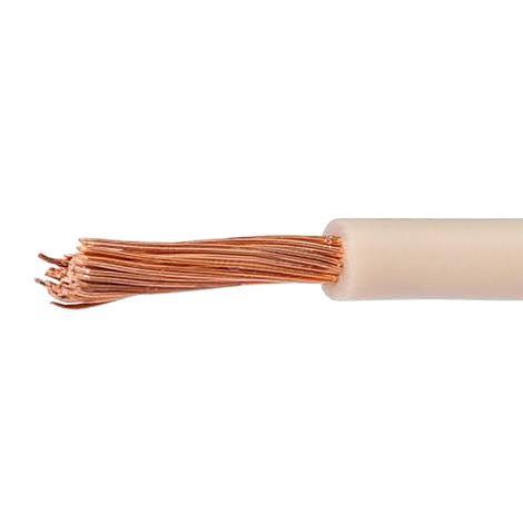Кабел H07V-K 1х4mm2 бял - Гъвкави кабели с pvc изолация
