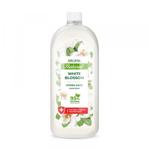 Течен сапун Аroma Natural White Blossom пълнител 900 мл - Други препарати