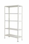 СТЕЛАЖ МЕТАЛЕН BASIC 50 WHITE 170х75х30 5х50кг