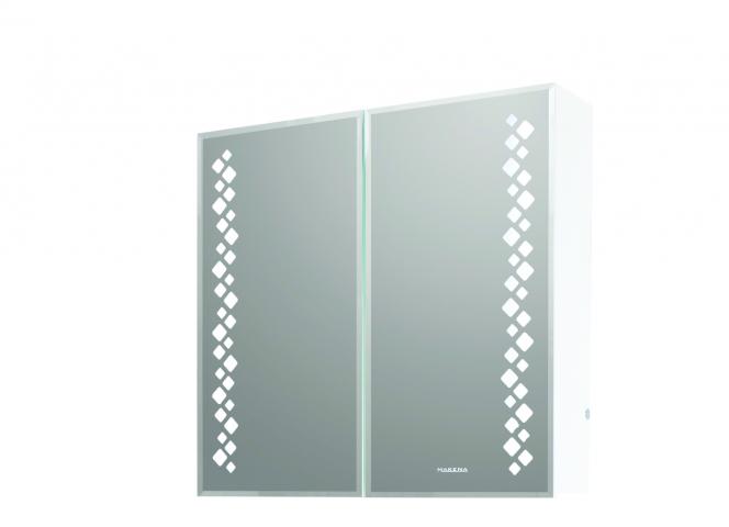 PVC  водоустойчив шкаф с огледало КУБА - Pvc