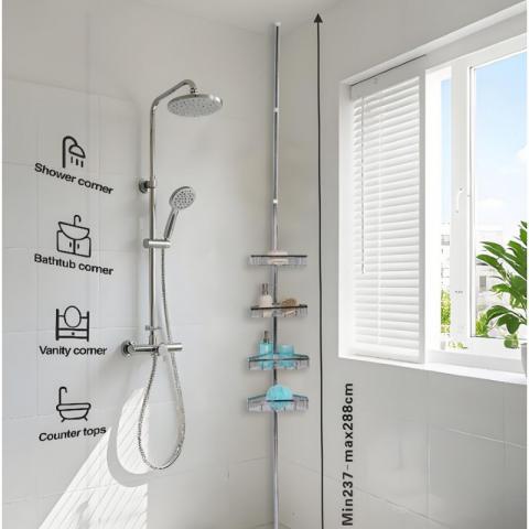 Телескопичен решетъчен кош Ариел, снимка 2 - Етажерки