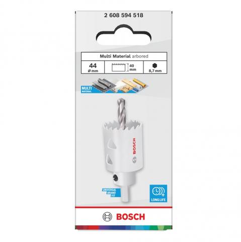 Боркорона Bosch ММ 44 мм, снимка 4 - Боркорони bi-metal