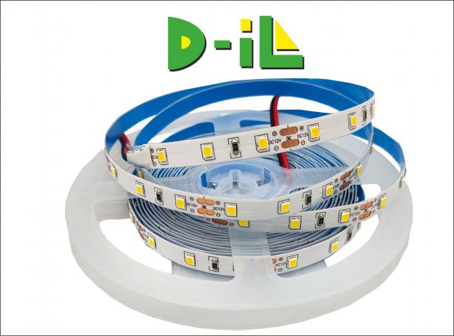 LED Лента 4,8W - SMD2835, 60/m, 3000K, IP20, 12V - 5м - Led ленти и аксесоари