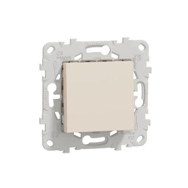 Мех. ключ девиаторен New Unica, 10А 250V, сл. кост - Ключове и контакти