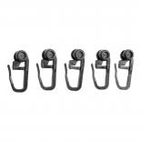 Пластмасови куки 100 броя черни