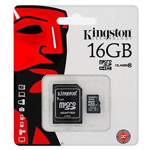 Карта  памет  microSDHC 16GB Kingston - Аксесоари за компютри и периферия