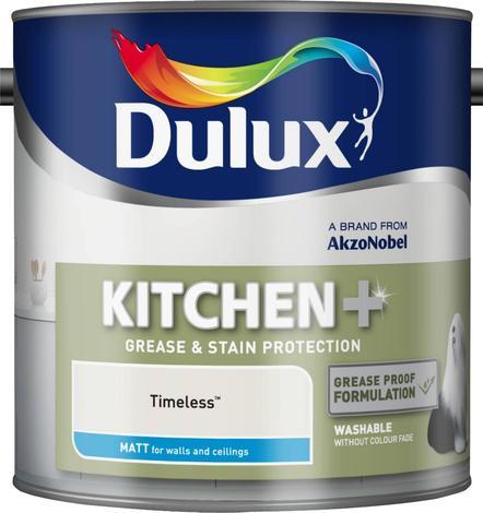 Интериорна боя DuluxMat за кухни Timeless 2.5л - Цветни бои