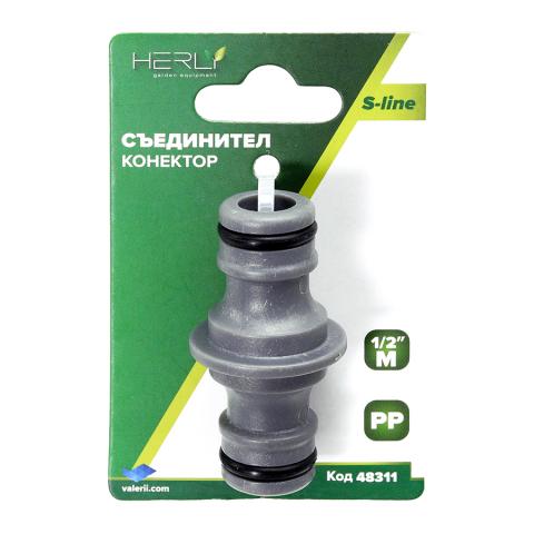 Съединител за конектори 1/2 PP Herly-s, снимка 2 - Пластмаса