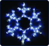 Светеща Снежинка OUT 100 бели LED