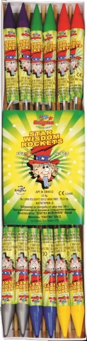 Ракетa 12бр, STAR WISDOM Ф18mm, L450mm - Ракети и римски свещи