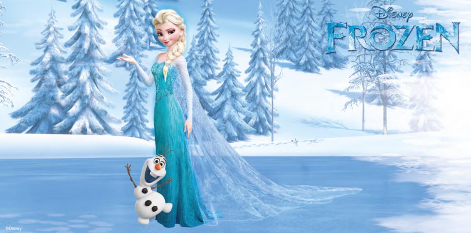 Фототапет Frozen 3 100x200 см - Фототапети