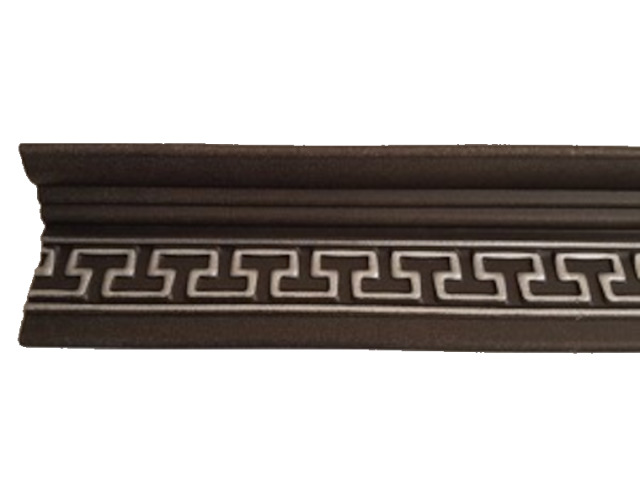 XPS перваз LD- M17 Retro Black Silver - Декоративни плочи за таван