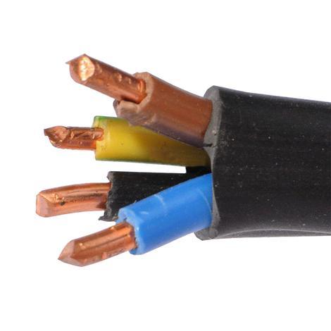 Кабел СВТ-с 4x1мм2 черен - Инсталационни кабели и проводници