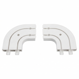 Завършващ ъгъл ляв и десен 2 броя бял