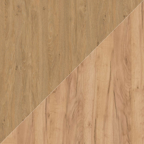 Двустранен гръб К003_5527 Златен дъб FP / Каменен дъб PE - Кухненски плотове