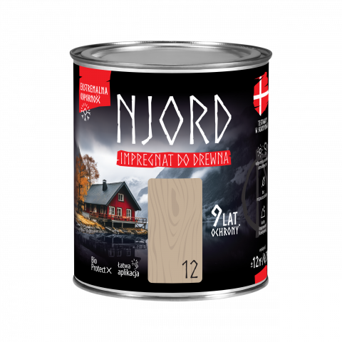 NJORD боя 0.75л цвят 12 - Импрегнатори за дърво