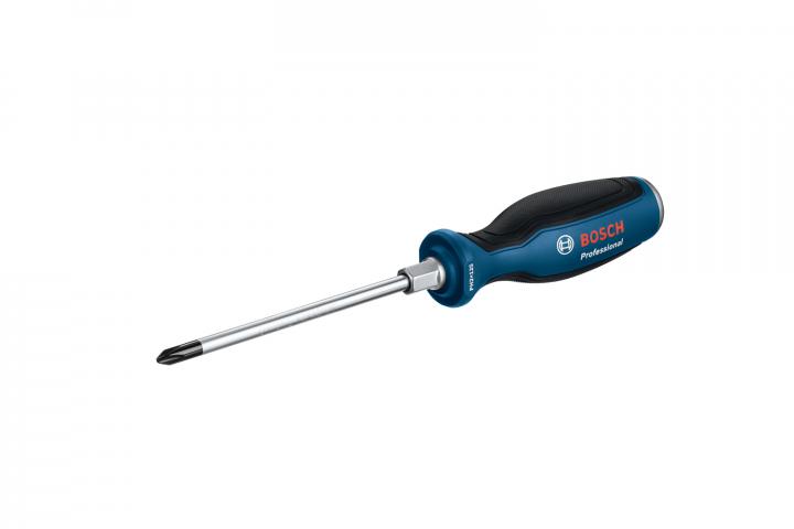 Отвертка Bosch Pro ударна PH 2х125 мм, снимка 2 - Ударни