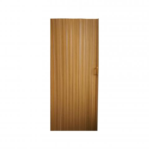 Сгъваема врата хармоника 82х200 см. Натурален Орех - Сгъваеми врати