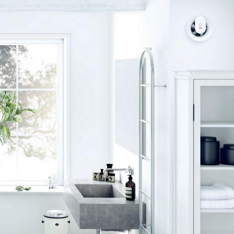 Вентилатор за баня Pax Norte, бял, снимка 4 - Вентилатори за баня