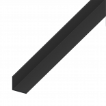Ъглов профил PVC 15х15мм 1м черно