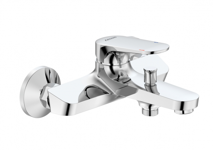 Смесител за вана/душ EOS-N, Хром - Смесители и душове