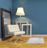 Килим SUEDE SOFT сив, 70/140, с гръб мемори пяна