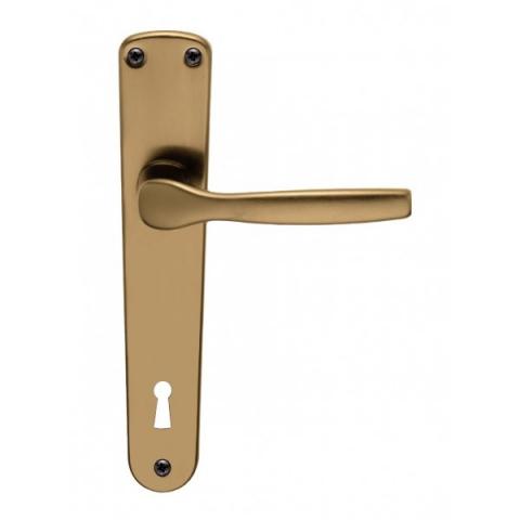 Дръжка GABRY шилд за об.ключ 70 мм, алум.цвят- бронз - Дръжки