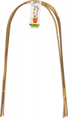 Бамбукова арка за цветя 3 броя, снимка 2 - Аксесоари за цветя