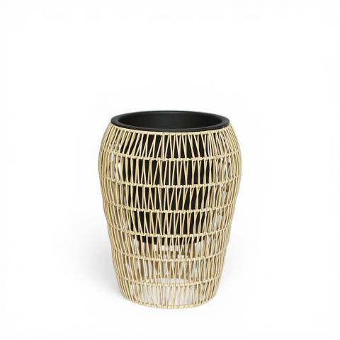Кашпа ратан 30х30х39 см - Ратанови кашпи